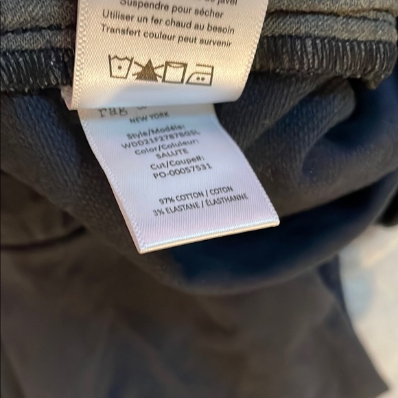 Rag & Bone Navy Loose Fit Denim Joggers Pants - Picture 8 of 11